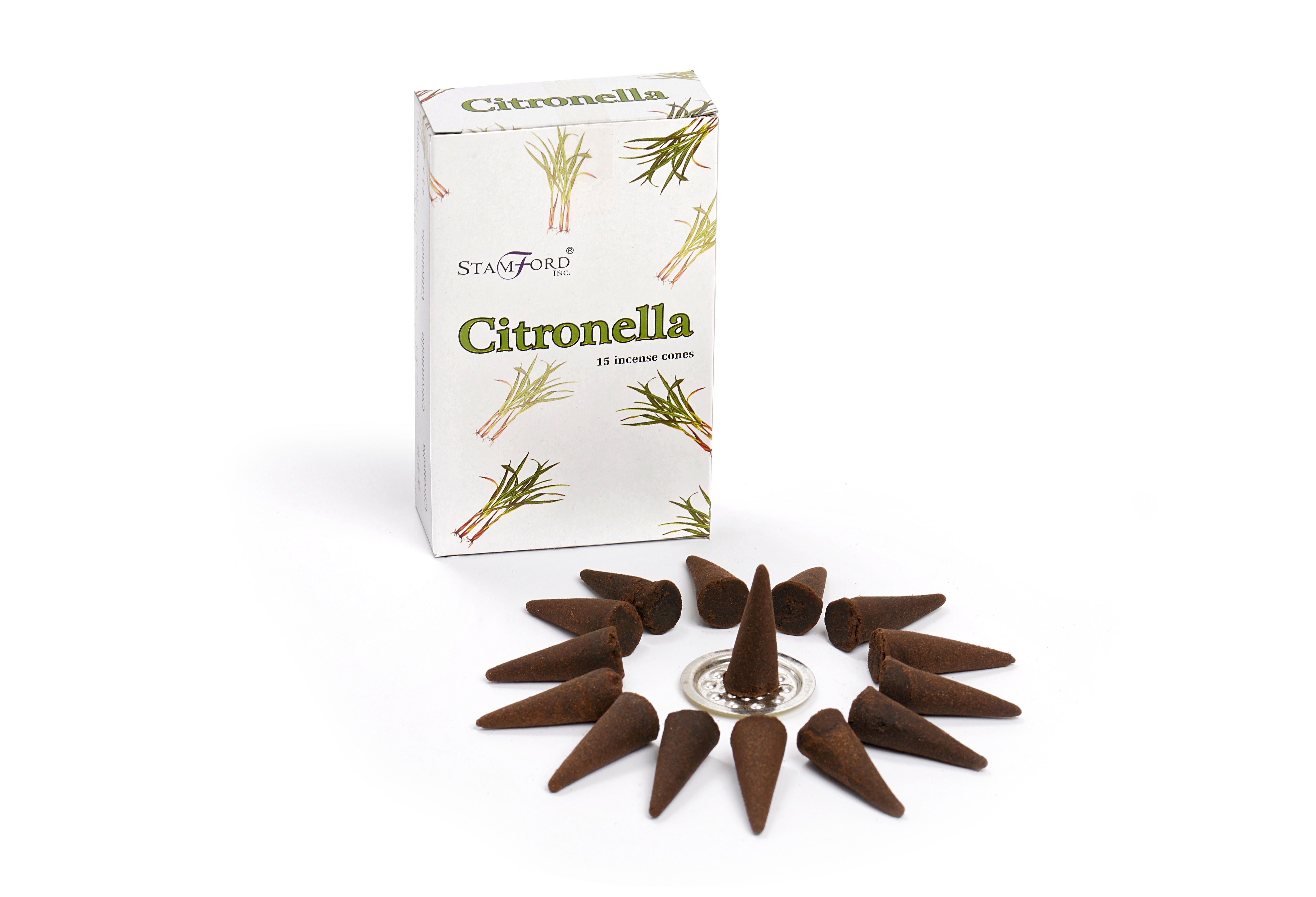 Cônes d'Encens Citronnelle - Purification & Bonne Humeur – photo 3