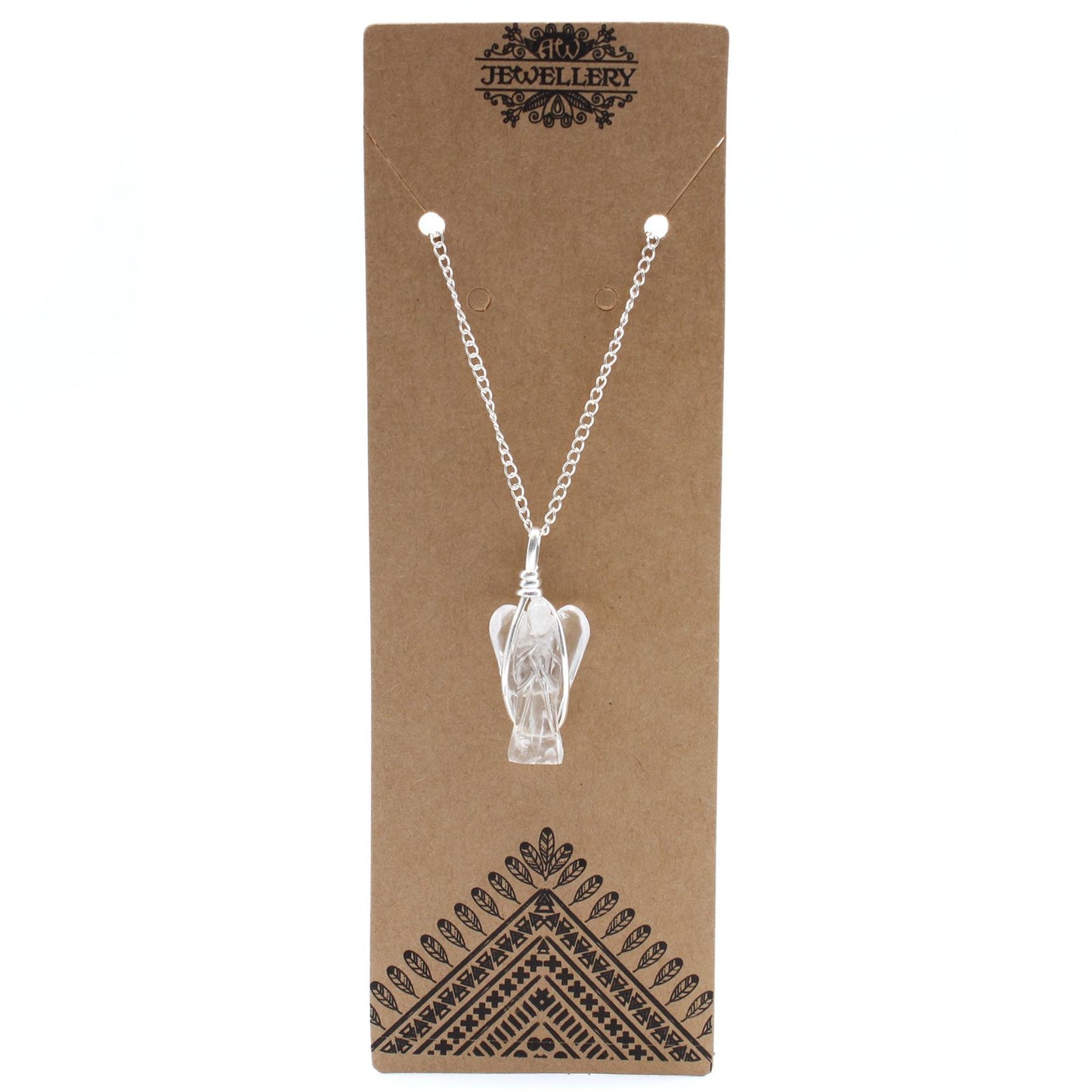 Pendentif Ange Gardien - Cristal de Roche - photo 3