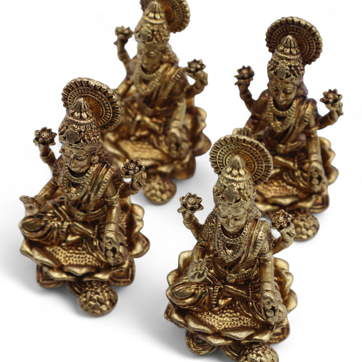 Statuette Lakshmi en Laiton — Miniature - photo 8