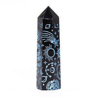 Pointe d'Obsidienne Noire - Mystic Story - sky blue - photo 6