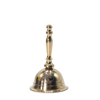 Petite Cloche d'Autel en Laiton — Arbre de Vie