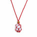 Cordon pour pendentif 45 cm - red