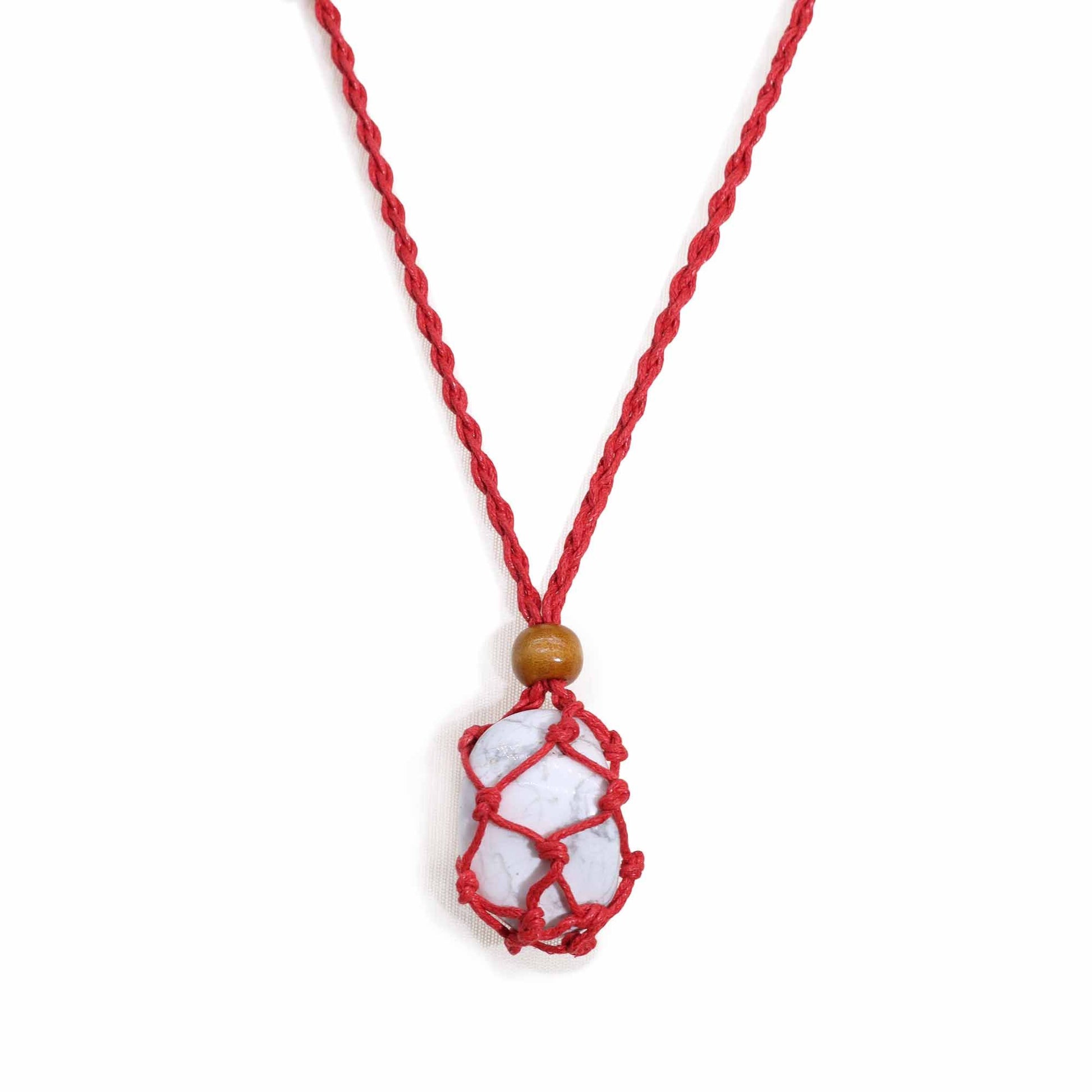 Cordon pour pendentif 45 cm - red