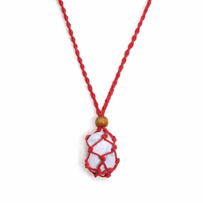 Cordon pour pendentif 45 cm - red