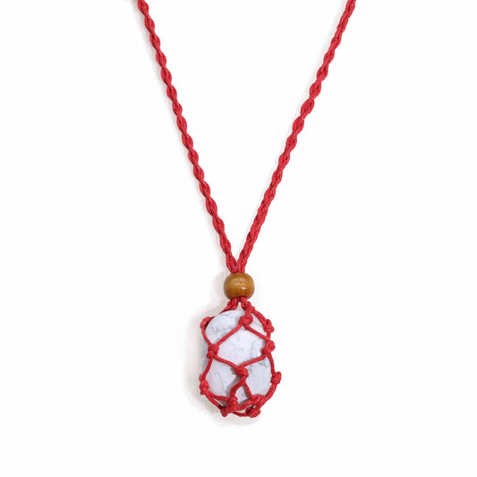 Cordon pour pendentif 45 cm - red