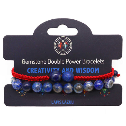 Bracelet double énergie - Sodalite