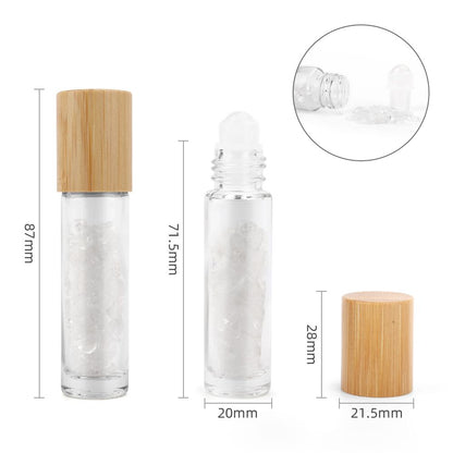 Roll-on huile essentielle avec bille en Cristal de Roche