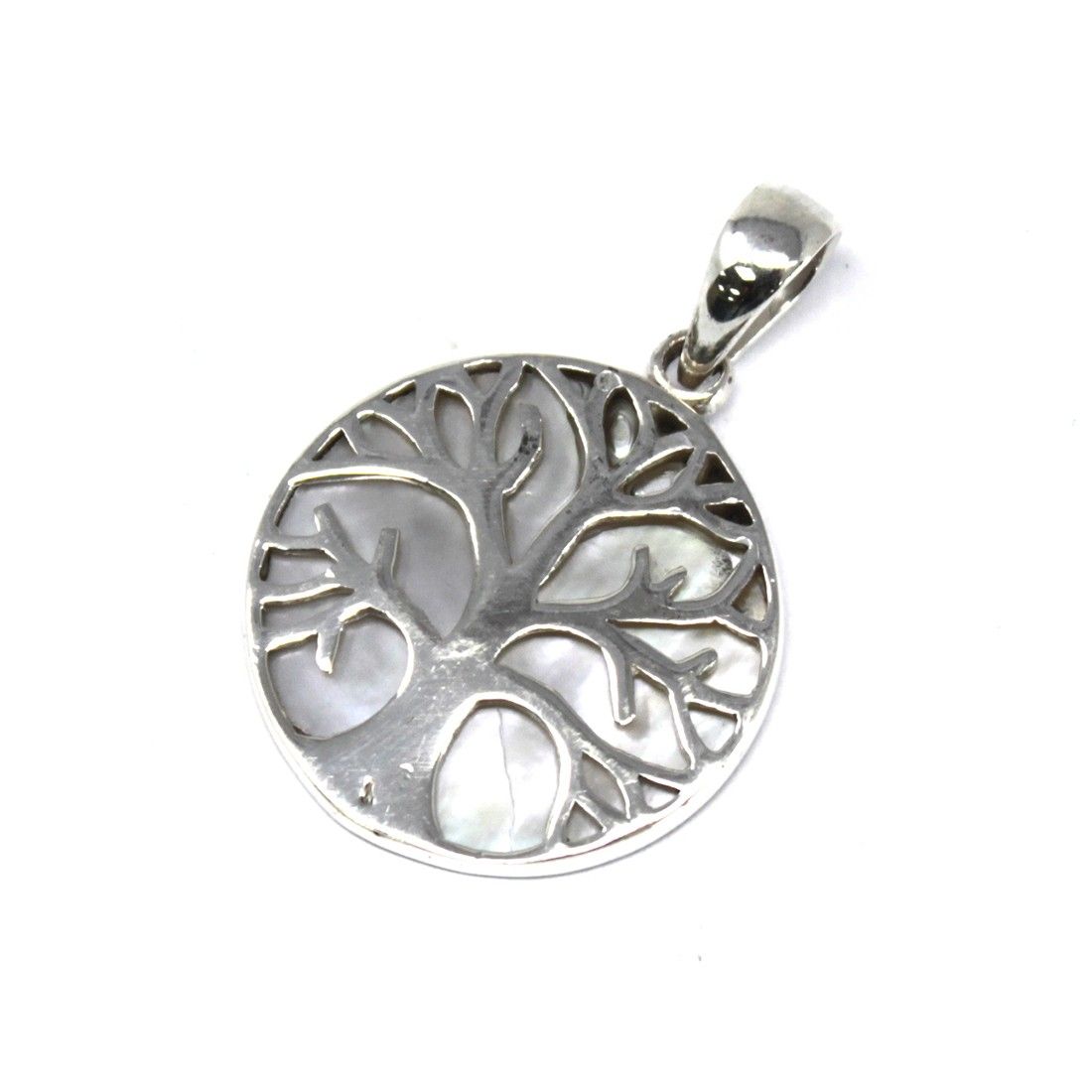 Pendentif Nacre Arbre de Vie 22mm - Douceur Féminine – photo 5
