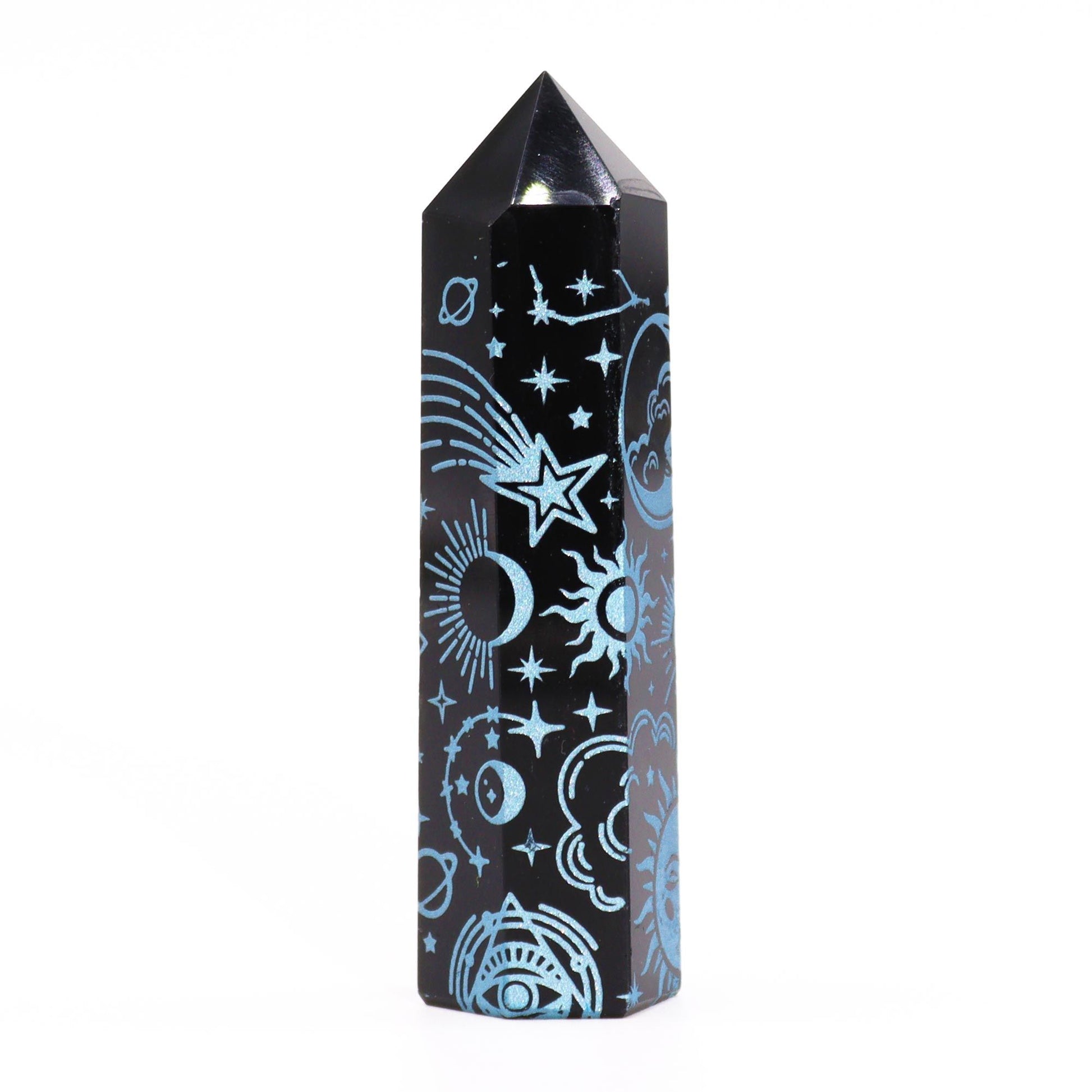 Pointe d'Obsidienne Noire - Mystic Story - sky blue - photo 7