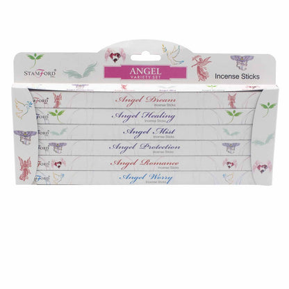 Coffret Encens Stamford Ange — 6 Parfums Thème Céleste