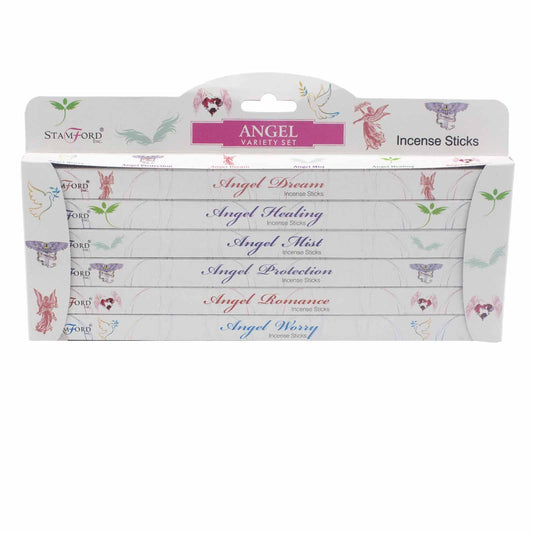 Coffret Encens Stamford Ange — 6 Parfums Thème Céleste