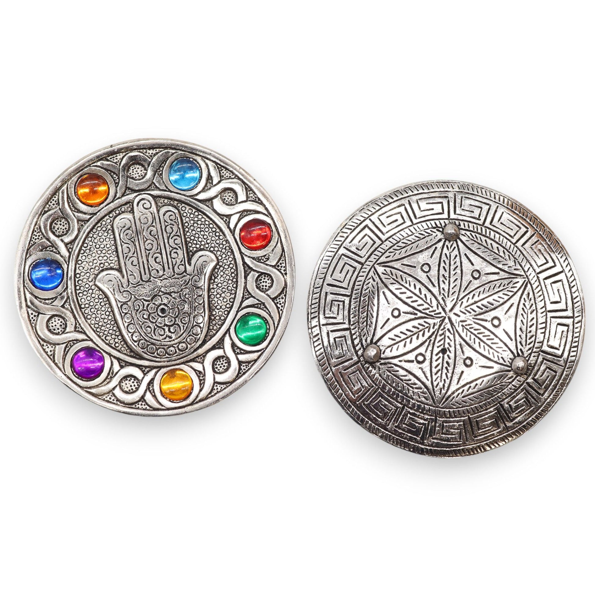 Porte-encens Hamsa 7 Chakras - Protection & Méditation – photo 2