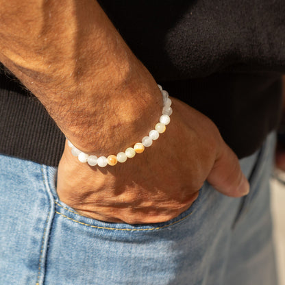 Bracelet Jade — Perles 6 mm — 17 cm - photo 4