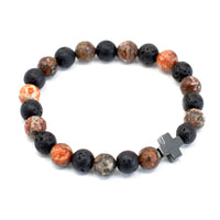 Lot de 2 bracelets d'amitié - Jaspe Léopard - photo 7