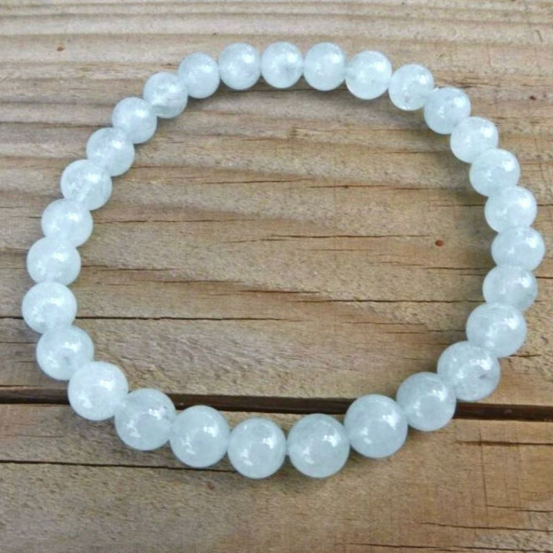 Bracelet en Aigue-Marine — Sérénité et Clarté - Tatum Cristal
