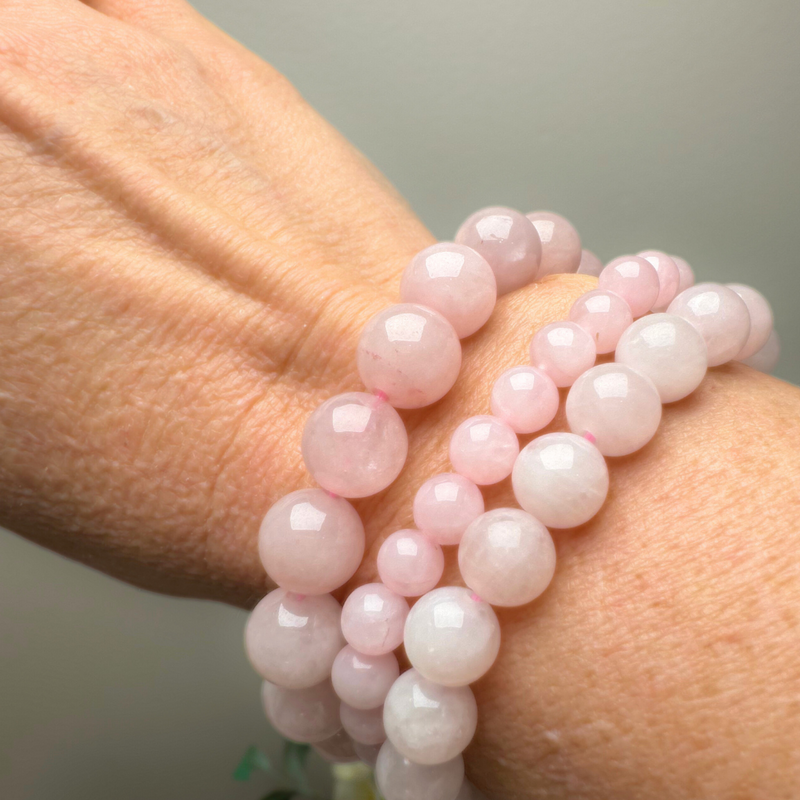 Bracelet en Quartz Rose — Amour et Harmonie - Tatum Cristal